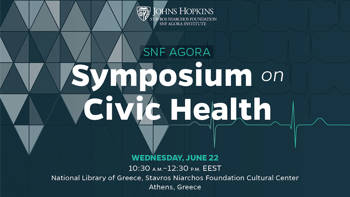 Stavros Niarchos Foundation Agora / Symposium on Civic Health